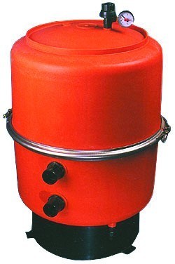 Europa középen osztott, üvegszál erősítéses PP tartály D500 szelep nélkül