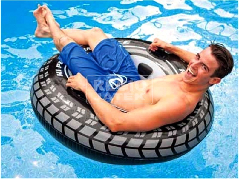 Felfújható autókerék+kapaszkodó 1,14m – galéria