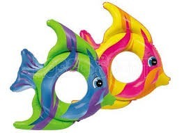 Vitorláshal úszógumi 94x80cm 3-6 éves korig