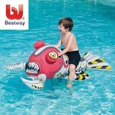 Bestway piranha lovagló 155x86cm – galéria