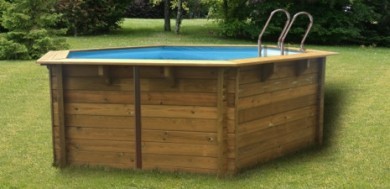 PONTAQUA TIMBER famedence 4,00X1,19 m