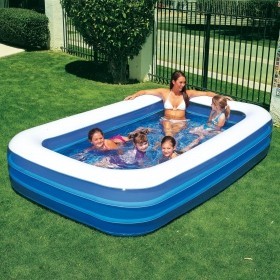 Szögletes családi medence 305x183x56 cm Bestway