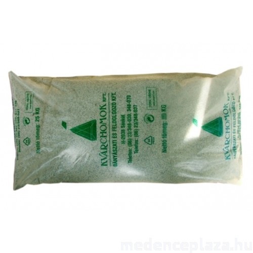 Kvarchomok 0,5-1,2 mm szemcseméret Ft/zsák