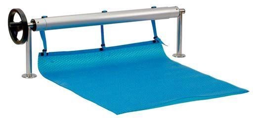 KO acél csörlő medence takarókhoz, 5,4 m tengellyel