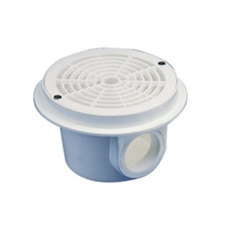 Fenékürítő betonos 200 x 200mm D63 ragasztós csatlakozóval