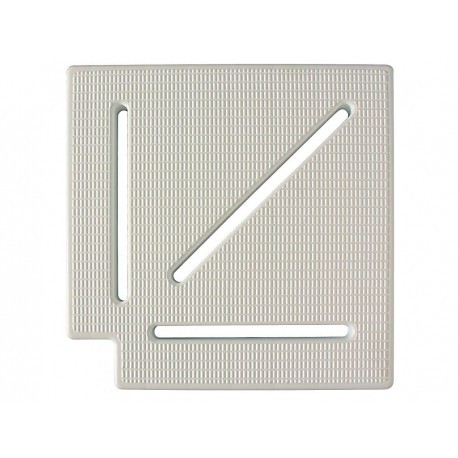 Túlfolyó sarok elem 90º 300mm