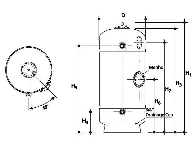 FHB Norm Ø630 9m3/h D75/50 – galéria