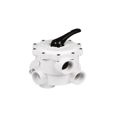 Peraqua váltószelep 6-utú SIDE 2 1/2"