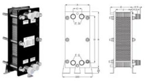 Lemezes hőcserélő Power X-PWT 419-VA
