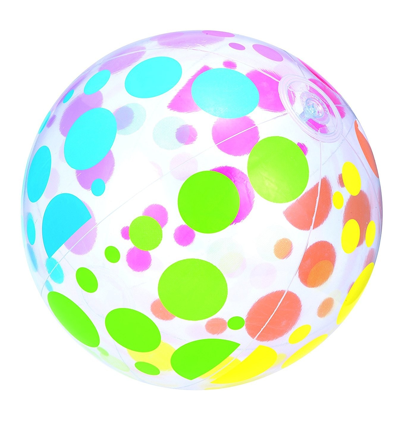 Strandlabda pöttyös 51 cm