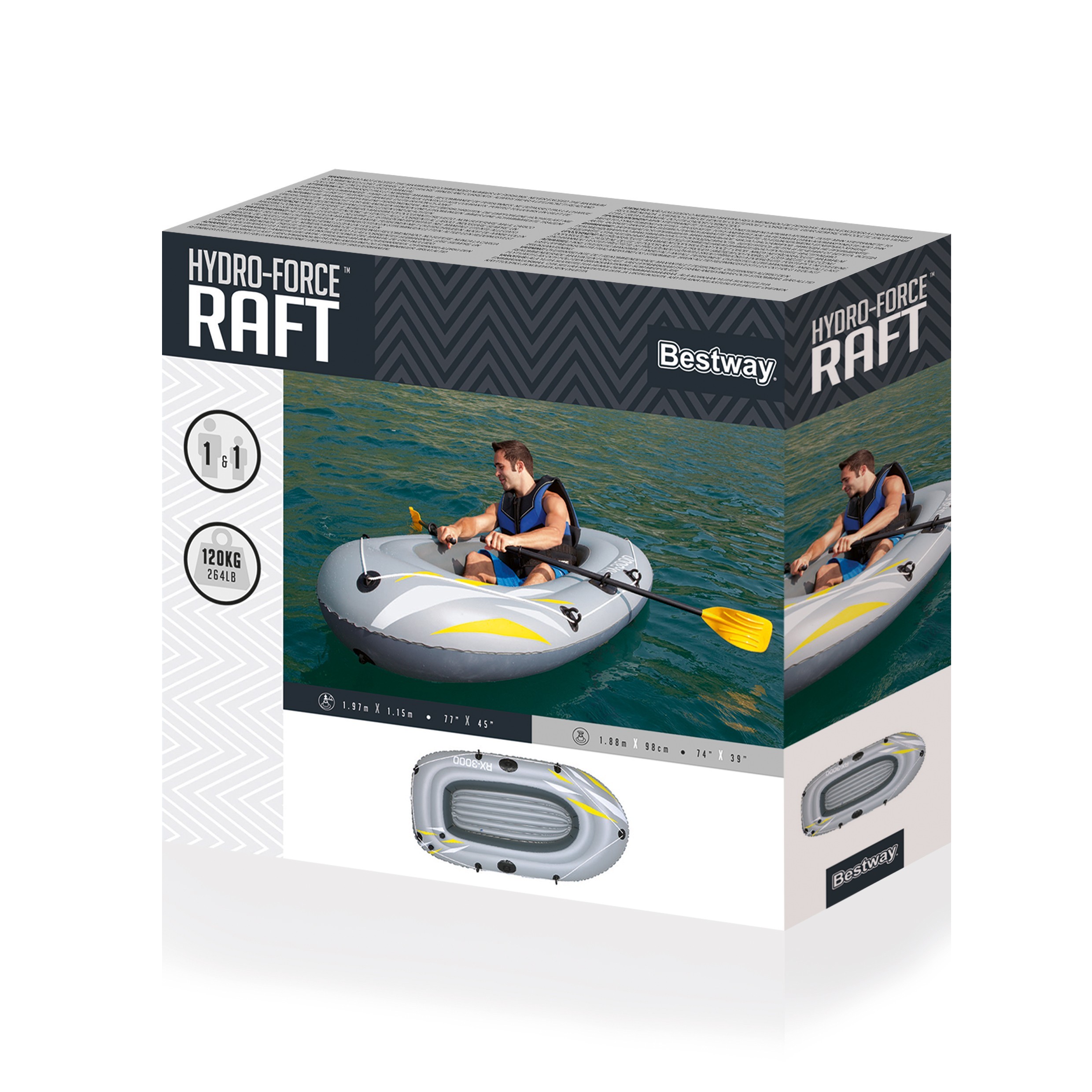 RX 3000 csónak 1.97m x 1.15m