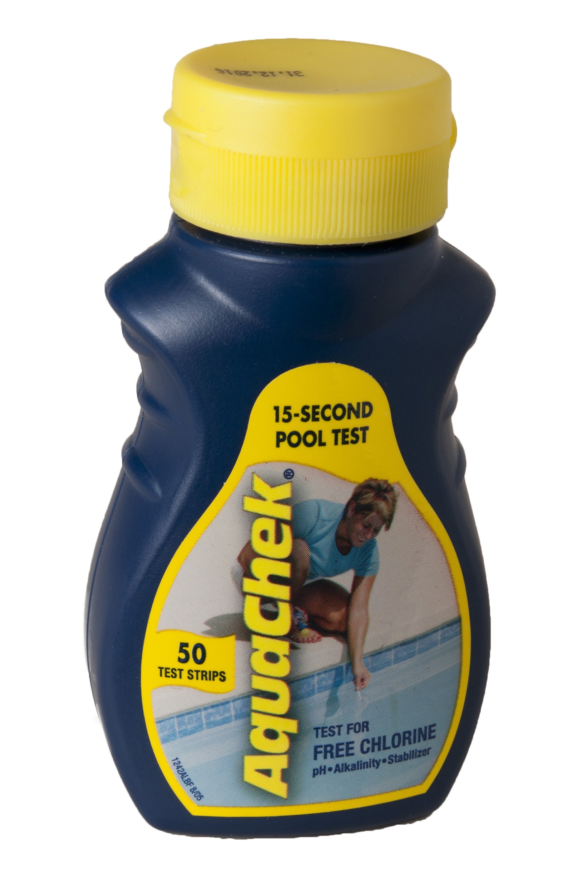 Aquacheck 50 DB tesztcsík PH+CL+TA+CA