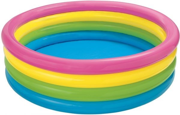 Medence szivárványos 168*46 cm