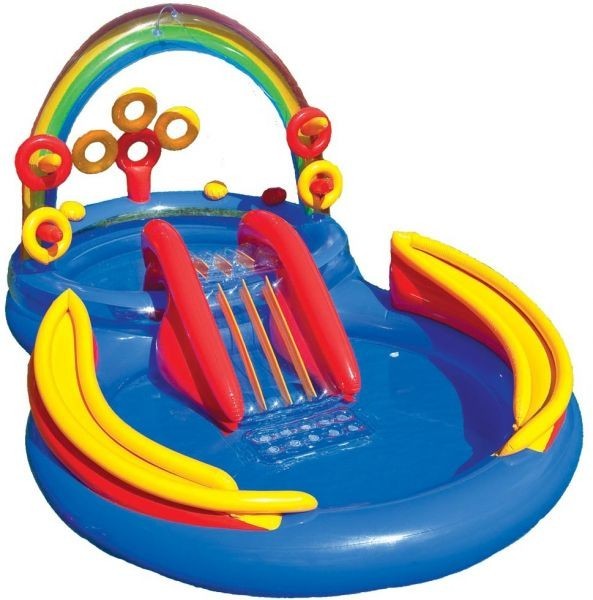 Szivárványos élménymedence 297cm x193cm x135cm