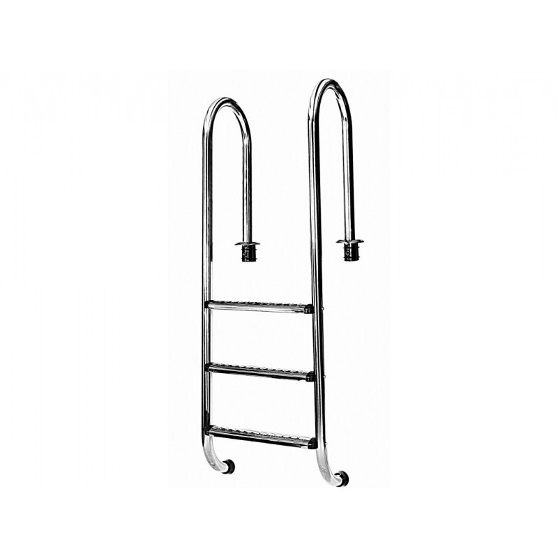 Létra, nagy ívű 2 fokos AISI316