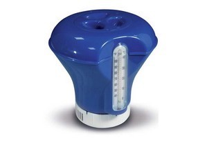 Úszó adagoló hőmérővel