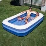 Szögletes családi medence Bestway