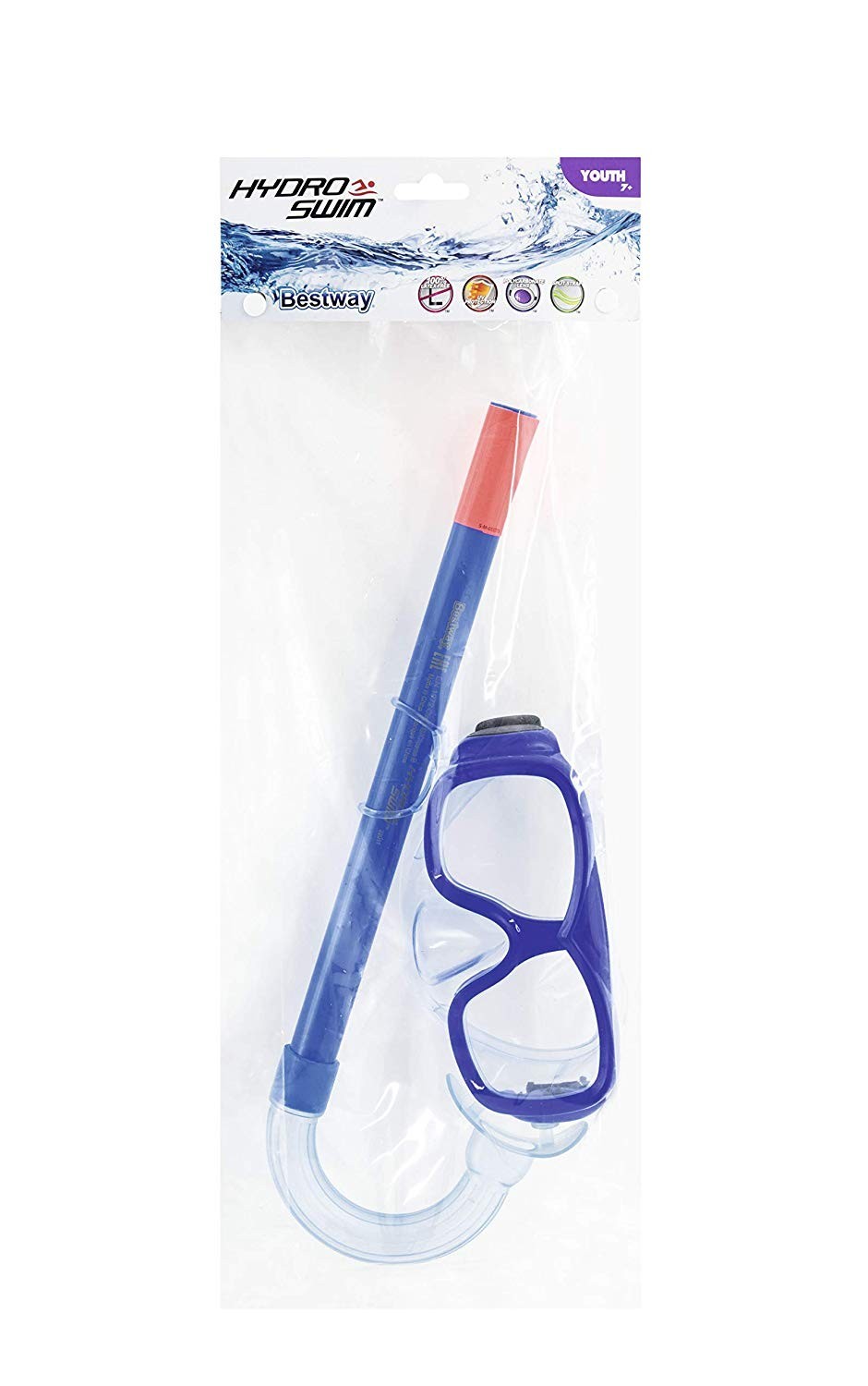 Búvárszemüveg és légzőcső Bestway