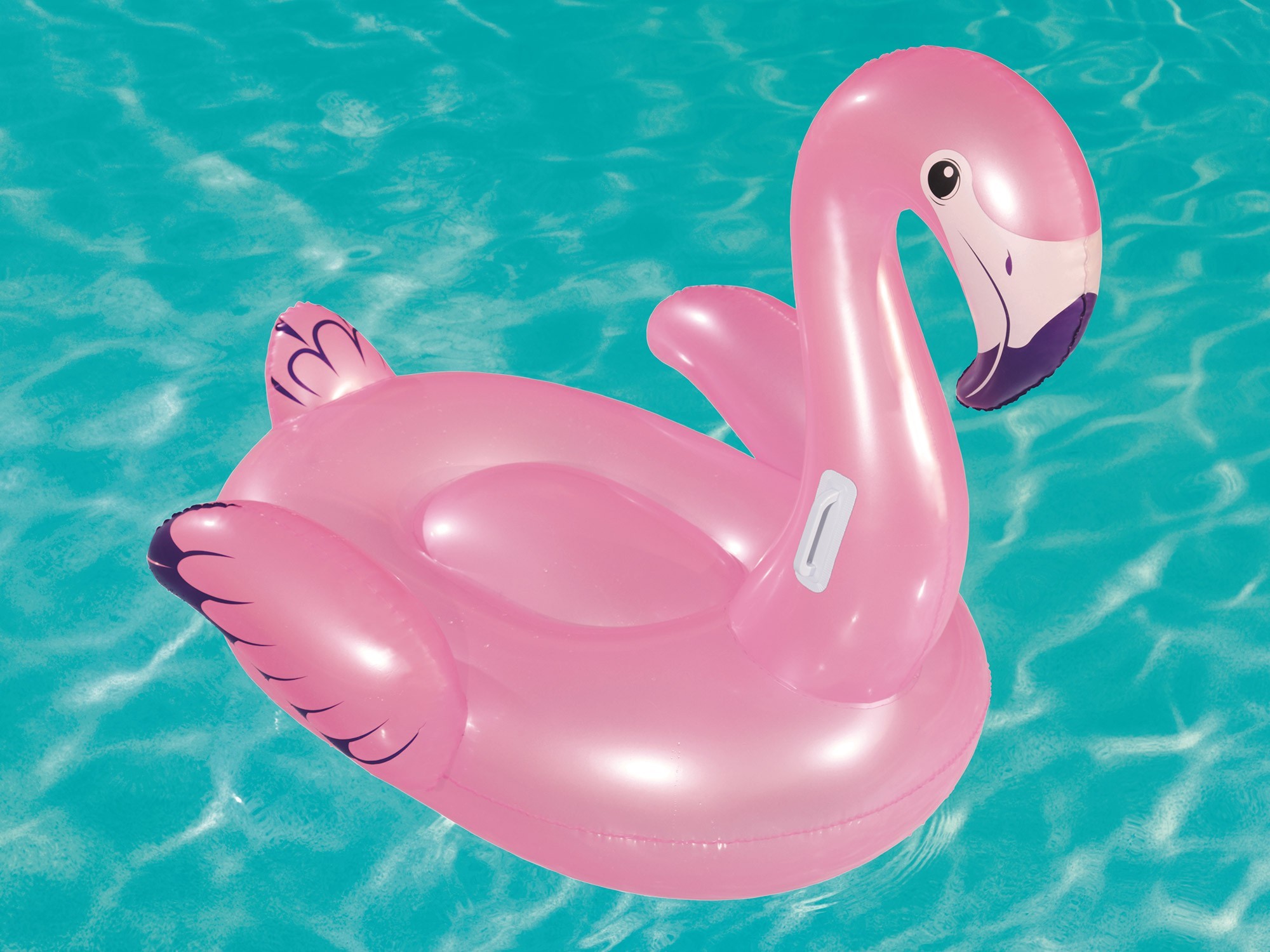 Bestway Felfújható rózsaszín flamingó úszósziget 127*127 cm