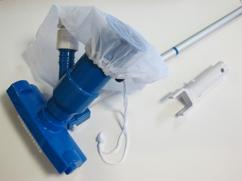 Porszívófej, zsákos, Alu nyéllel 120cm