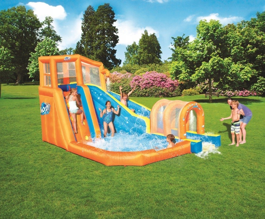 BESTWAY Hurricane Tunnel Blast Csúszdás óriás vízipark