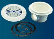 Fenékürítő fóliás Ø244mm 2"