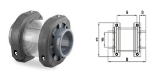 Átlátszó csőszakasz D225