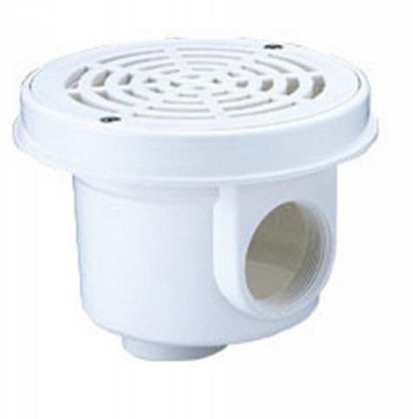 Fenékelszívó ráccsal, beton medencékhez