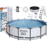 Kerti medence Bestway 56438 Steel Pro MAX 4.57m x1.22m medencekészlet