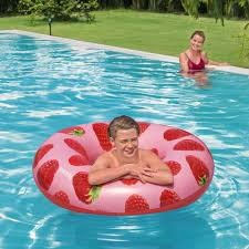 Bestway Málna illatú úszógumi  Φ 119cm