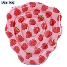 Bestway BW43396 Pool Float, Scentsational Raspberry Scent Swimming Lounger, Unisex – galéria