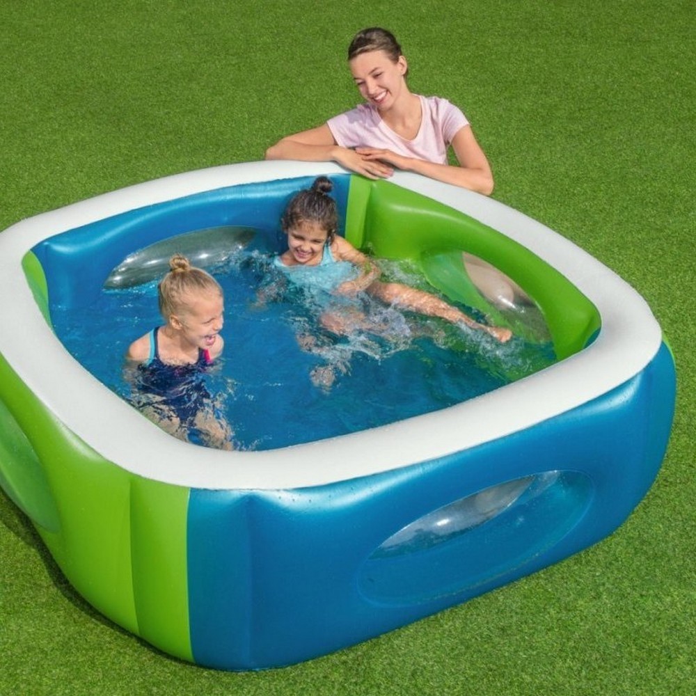 BESTWAY 51132 ablakos medence 168x168x56 cm – galéria