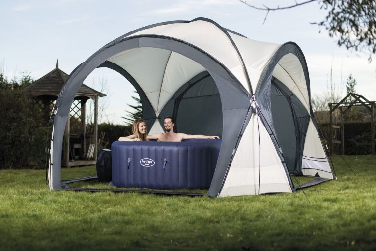 Tetőfedés Bestway Lay-Z-Spa 60305 kupola pavilon 390 x 390 x 255 cm – galéria