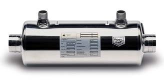 Acél hőcserélő AISI 316 76 kW