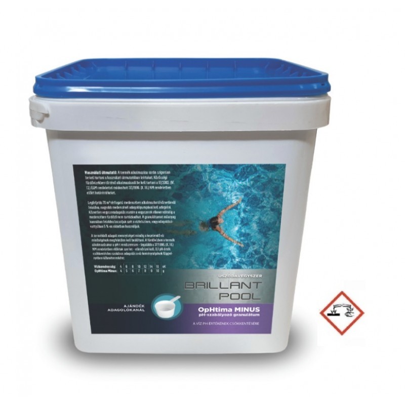 pH-csökkentő granulátum, 7,5kg