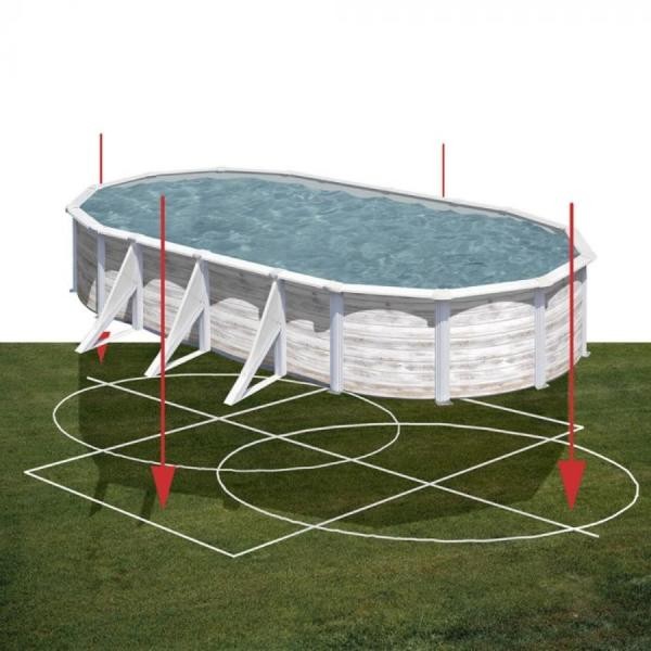 PONTAQUA NORDIC 6,1x3,75x1,2 m ovál medence – galéria