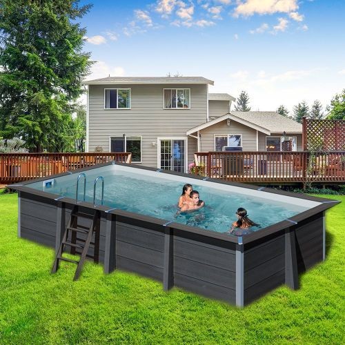 PONTAQUA KOMPOZIT négyszögletes medence 6,06x3,26x1,24m