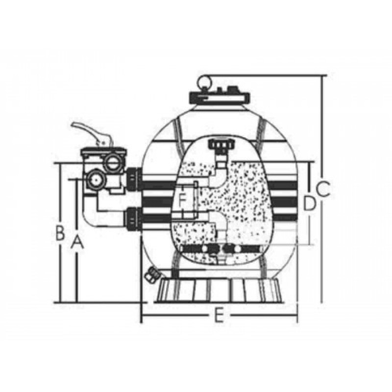 HDPE tartály kezelőszeleppel D775 – galéria