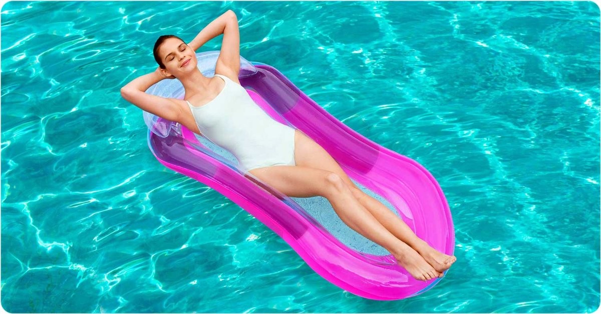 Úszómatrac hálós 1,60mx84cm