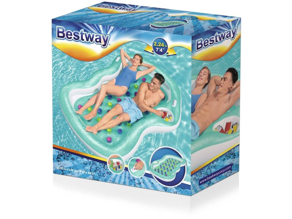 Dupla venezia matrac  224x174cm Bestway – galéria