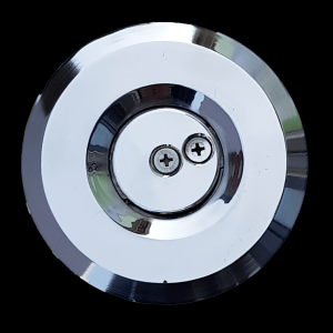 Padlóbefúvó, rozsdamentes fix, kúpos A4 D63