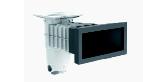 Design Szkimmer betonos/fóliás A400 antracit 6/4"BM / 2"KM /D50