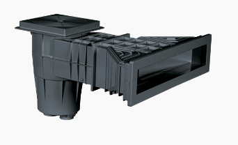 Szkimmer fóliás, antracit WIDE XXL 6/4" BM / D50