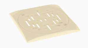 Design Fenékürítő fedél homok194x194mm