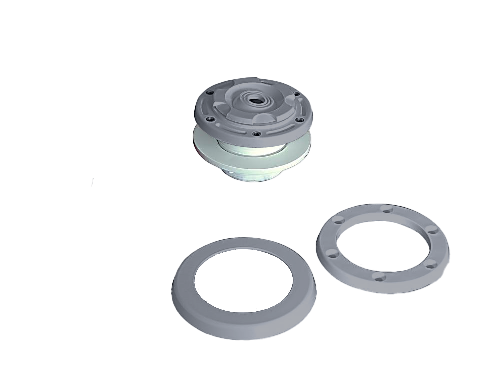 Befúvó fóliás szürke 2 KM kontra anya