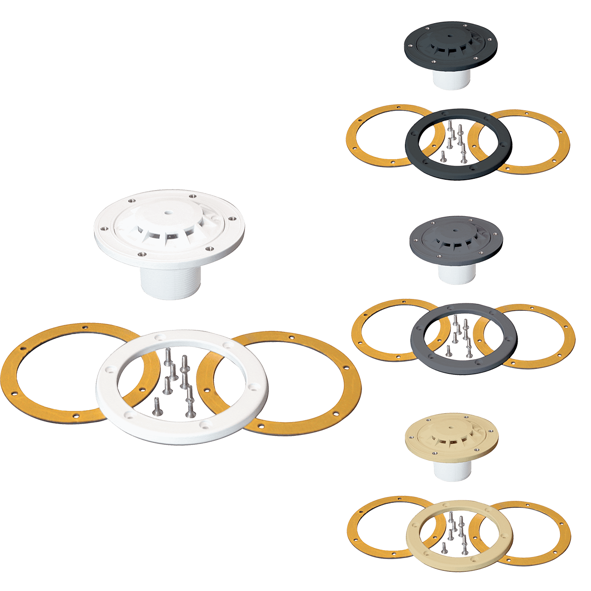 Padlóbefúvó szürke, fóliás Gemas