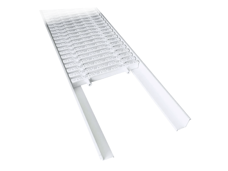 Túlfolyó rácstartó profil 25 x 26mm