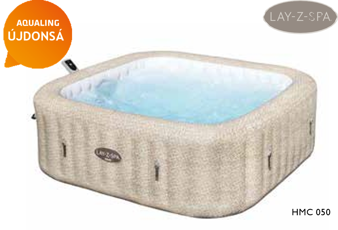 Róma Airjet felfújható masszázsmedence 5-7 személyes 201 × 201 × 71 cm