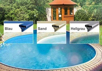 Tierra Sand Pool süllyesztett ovális medence 8,0 x 4,0 x 1,5 m