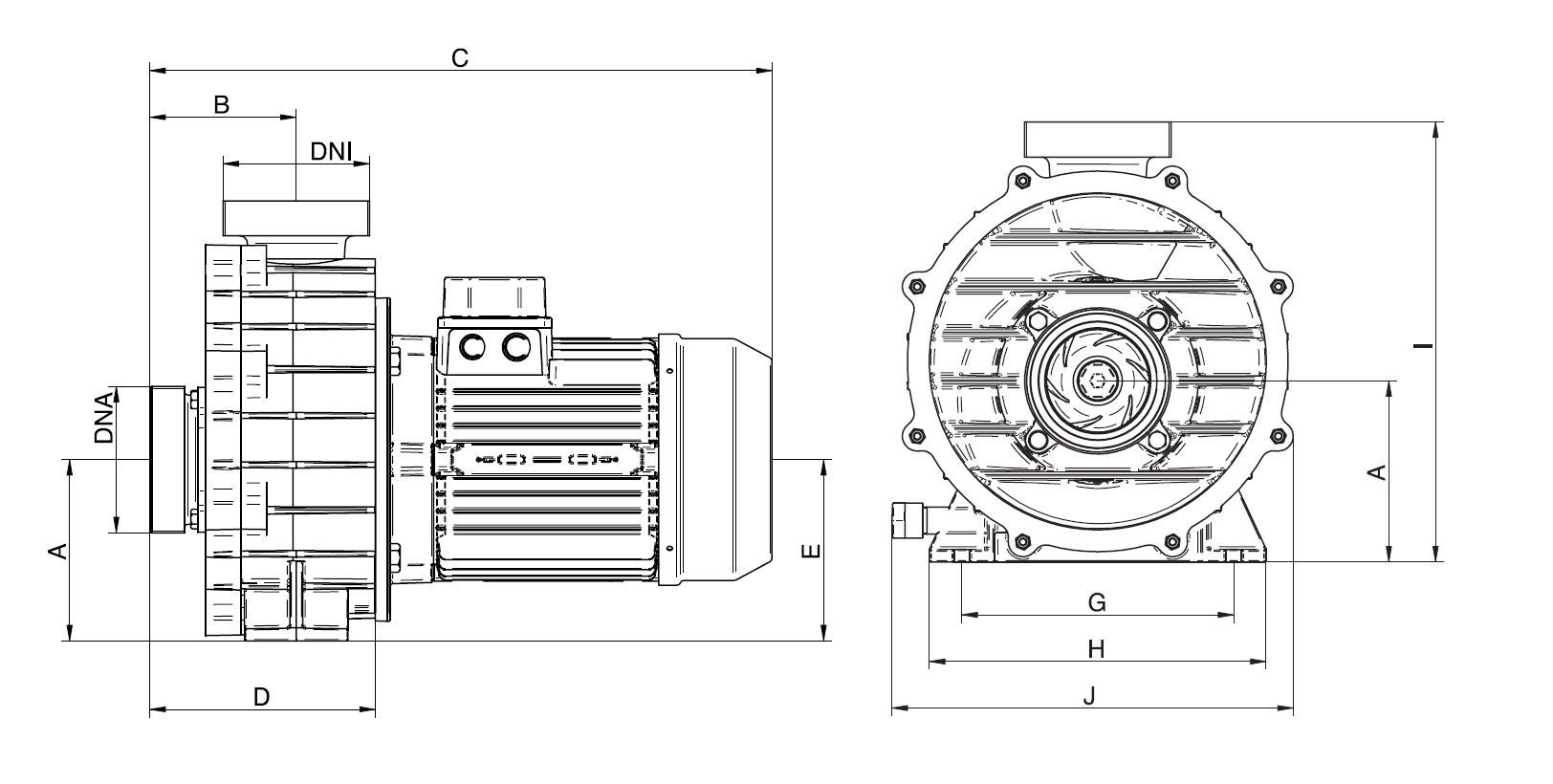 IE3 Bravus 400 230/400V – galéria